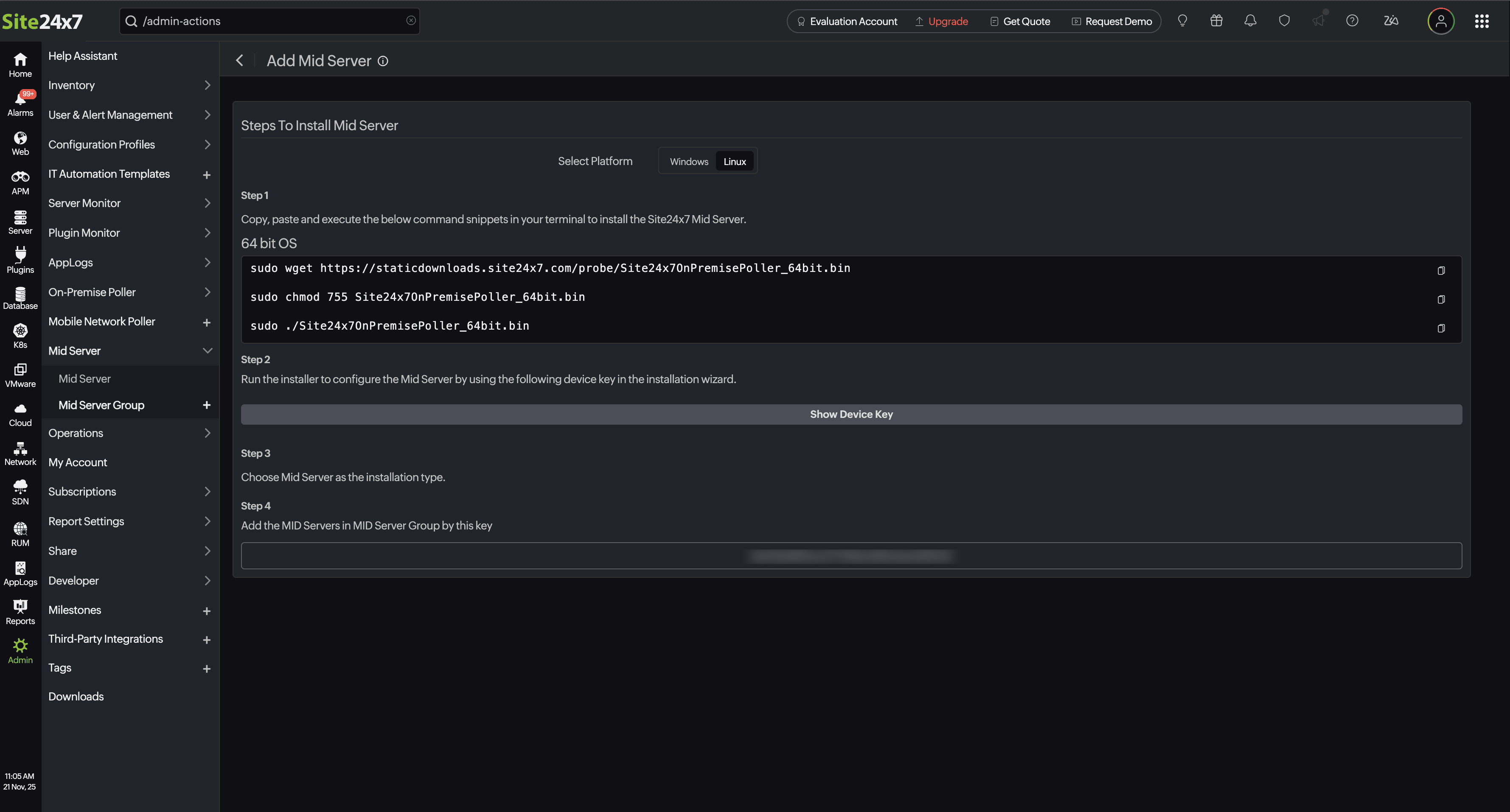 Linux Mid-server Linux Mid-server