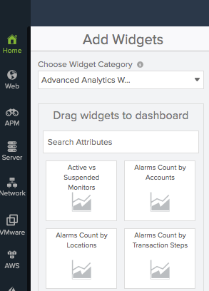 add widgets analytics plus