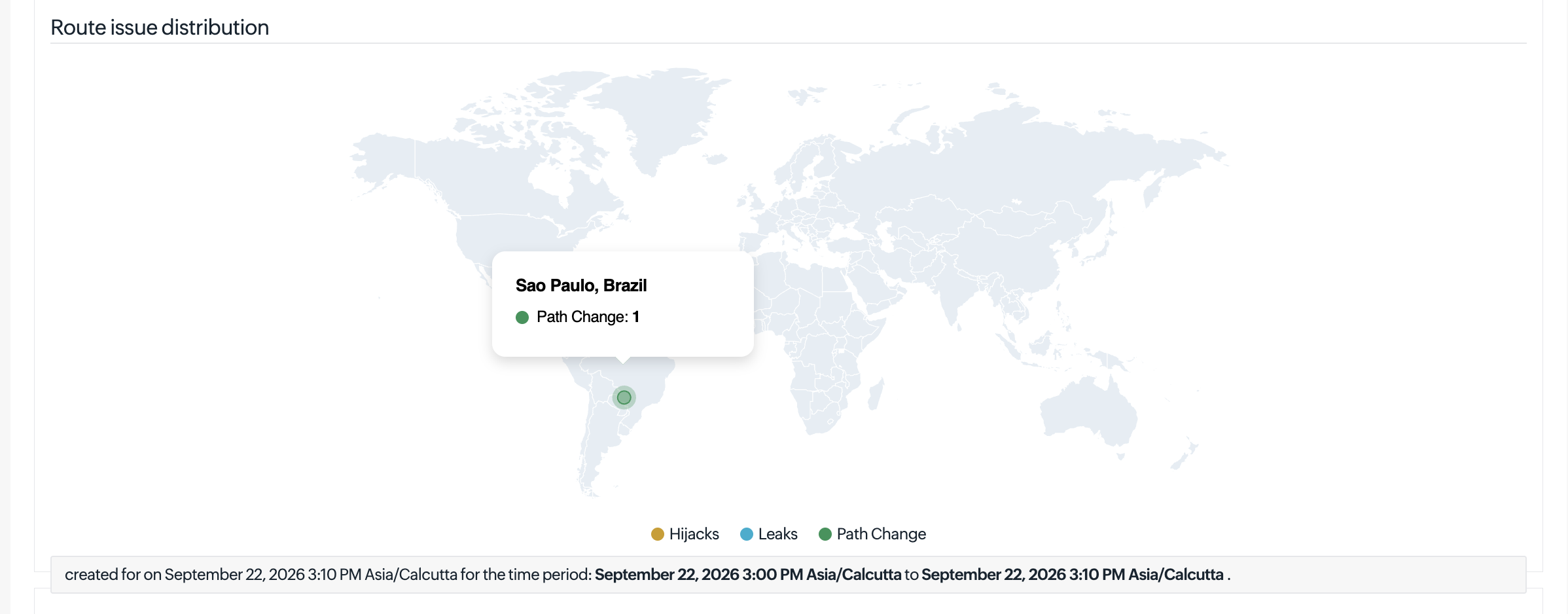 BGP Geo Map