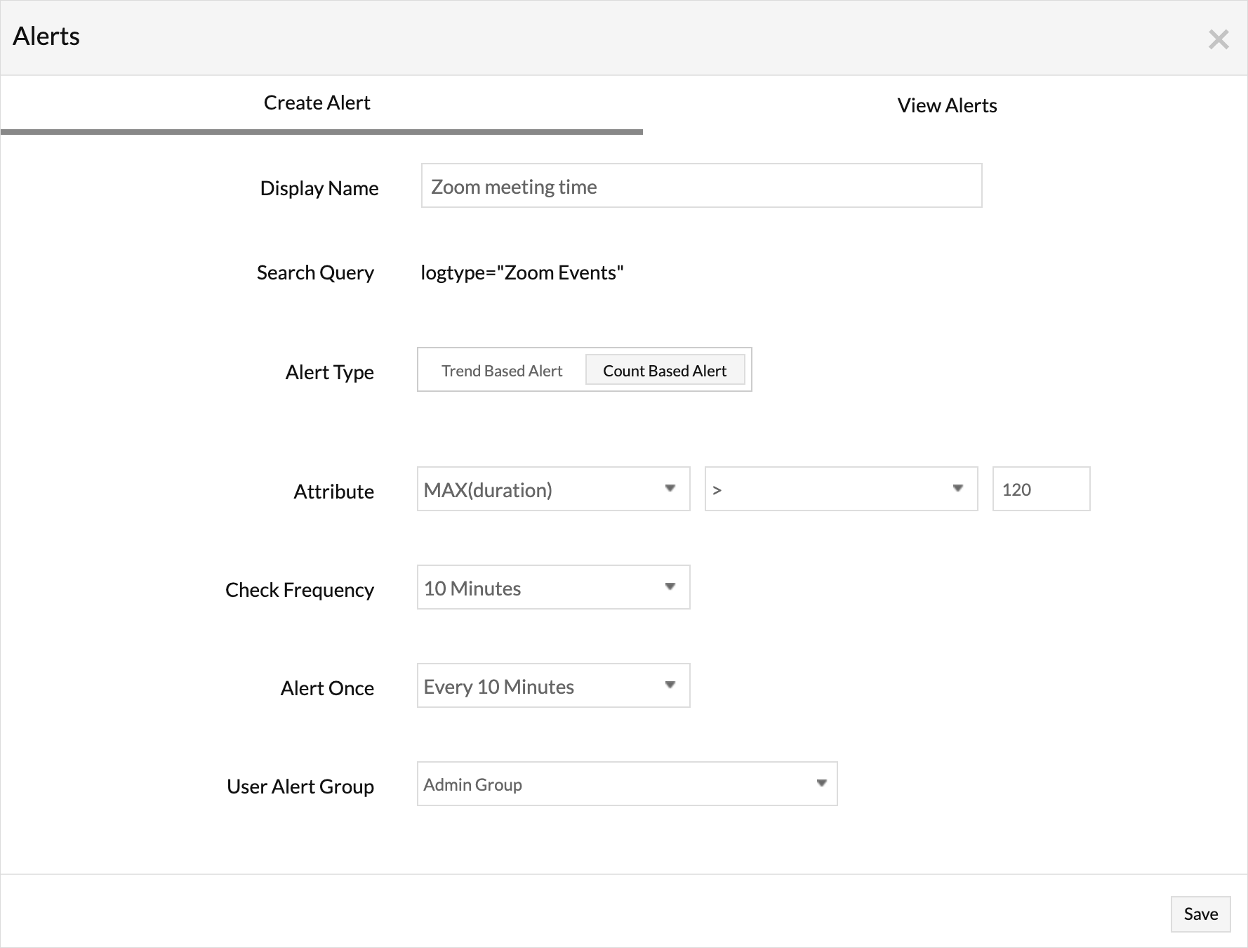 Stay on top of your Zoom conferencing with instant alerts Instant alerts on Zoom usage and anomalies